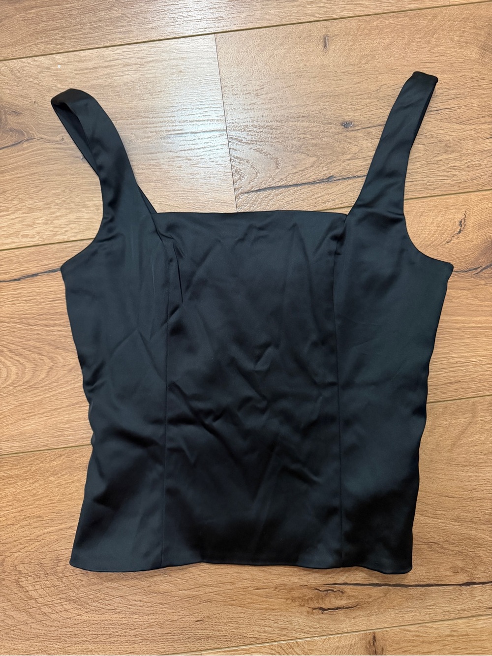 Abercrombie & Fitch Black Square-Neck Camisole